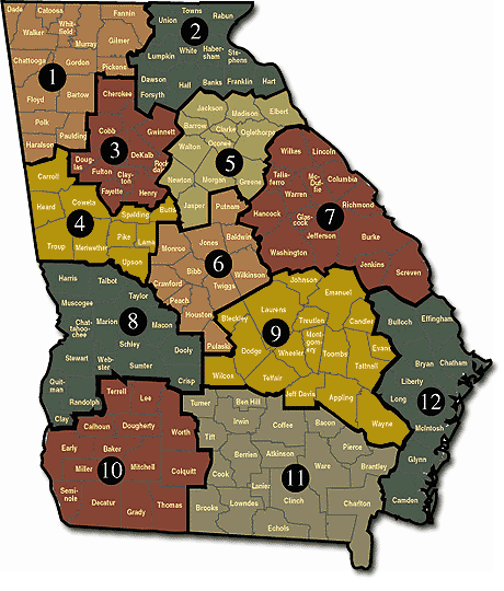 Georgia Map